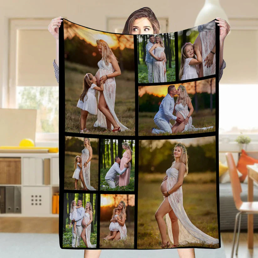 Couverture photo personnalisée–Cadeau familial