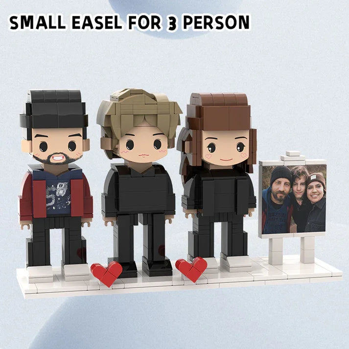 Custom DIY Portrait Figures–🔥High-Quality Personalized Brick Set