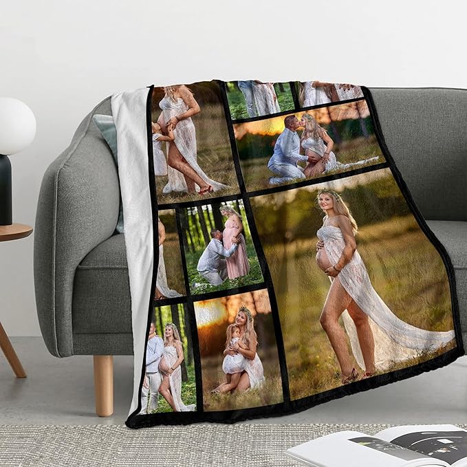Couverture photo personnalisée–Cadeau familial