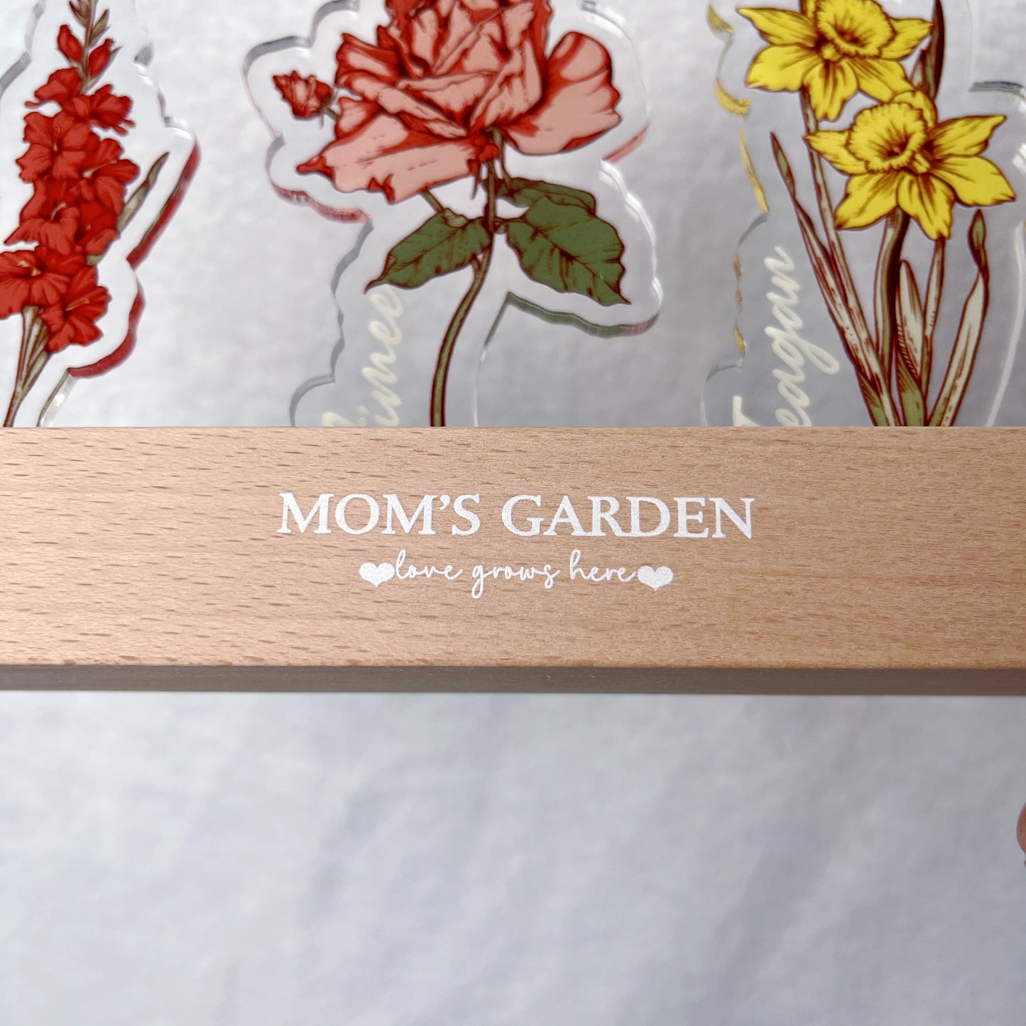 Personalized Birth Flower LED Lamp – From the Heart